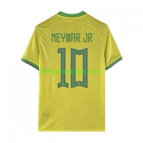 Brazil Neymar JR 10 Dres Domaći Svjetsko prvenstvo 2022 Kratkih Rukava
